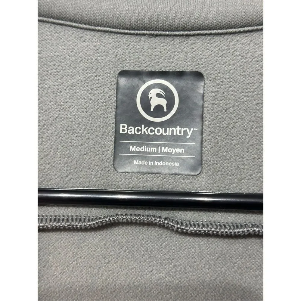Backcountry Frary Fleece 1/2 Zip Up Pullover Sweater Men's Medium